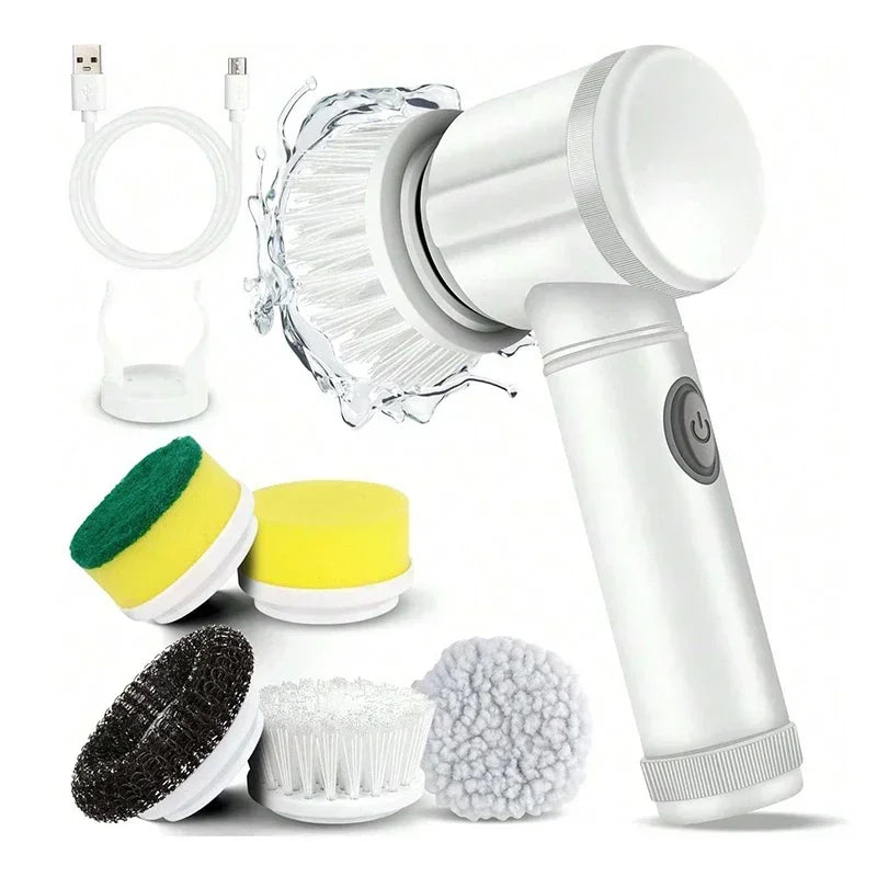 5 in1 Electric Spin Scrubber