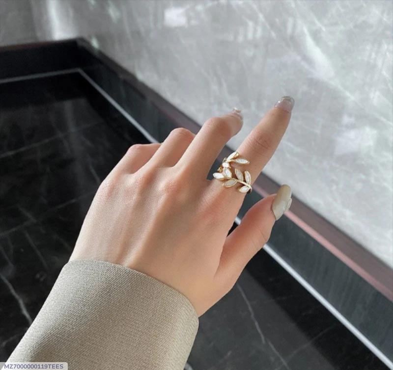 Leaf Design Ring for Women