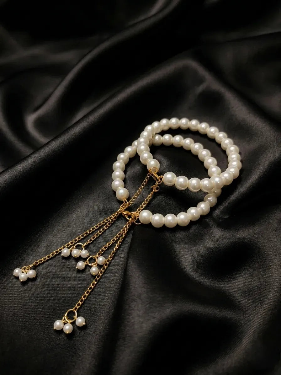 Pearl Chain Bracelet