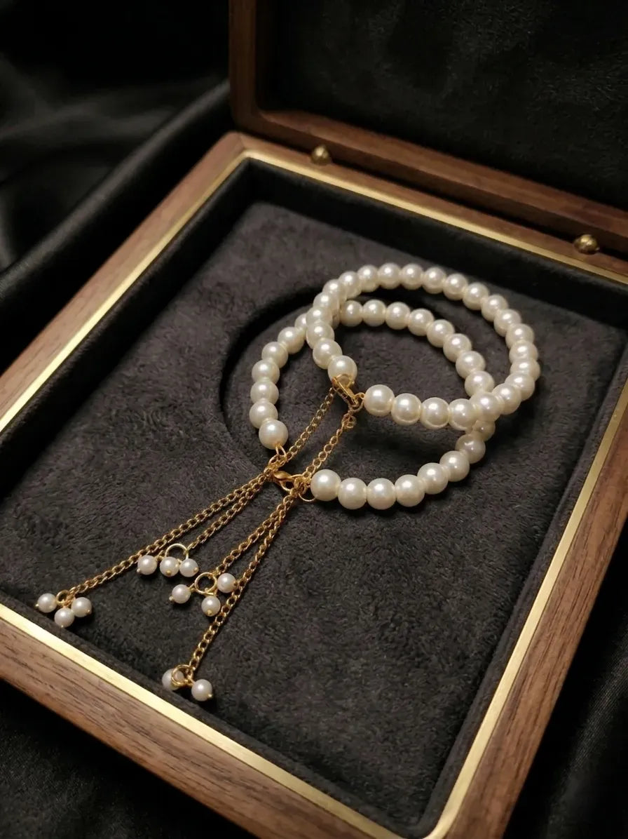 Pearl Chain Bracelet