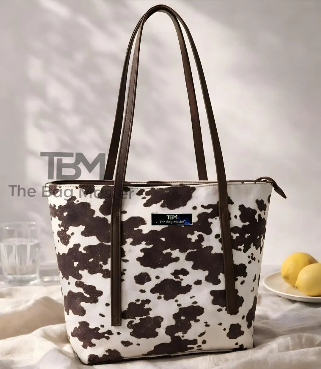 Cowshock Rexine Top Handle Bag for Girls
