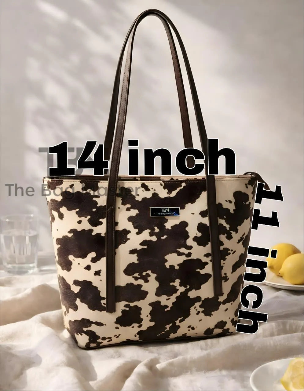 Cowshock Rexine Top Handle Bag for Girls