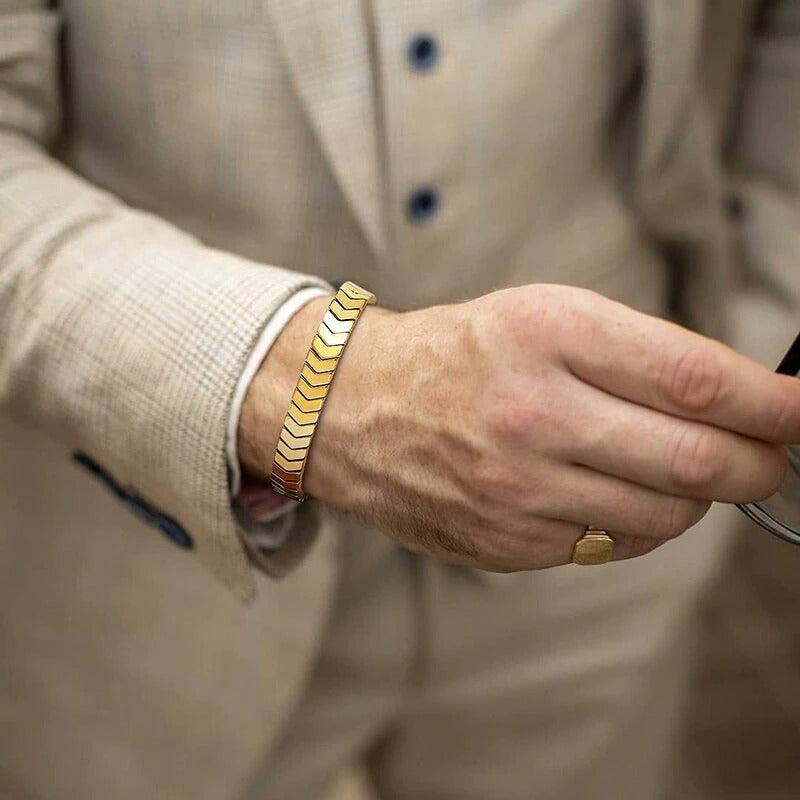 Men's Chevron Bracelet