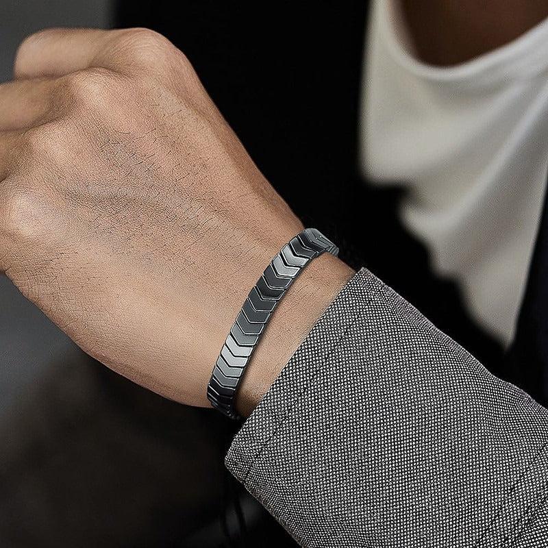 Men's Chevron Bracelet