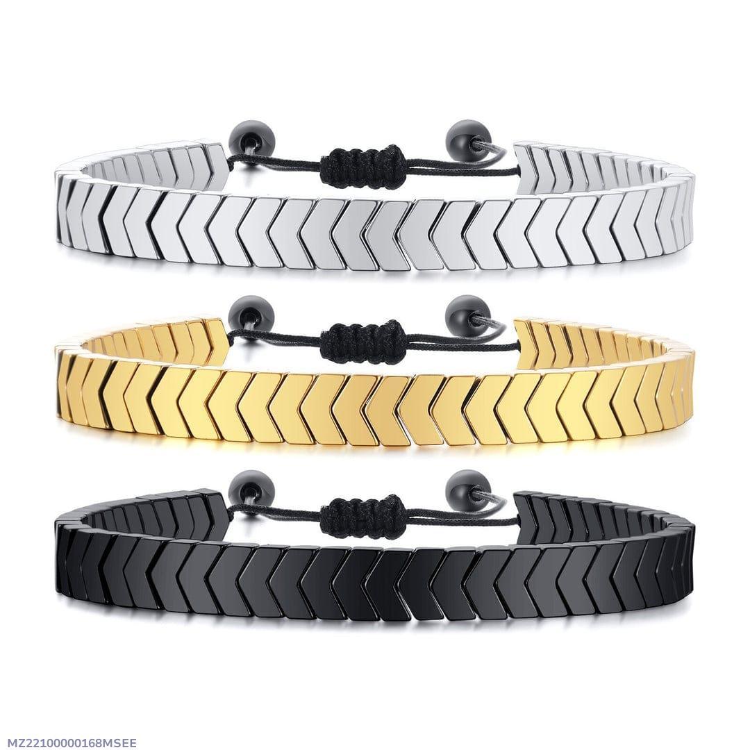 Men's Chevron Bracelet