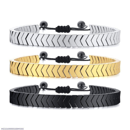 Men's Chevron Bracelet