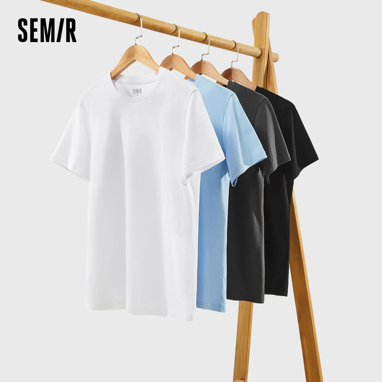 Short Sleeve Men T-Shirt Cotton