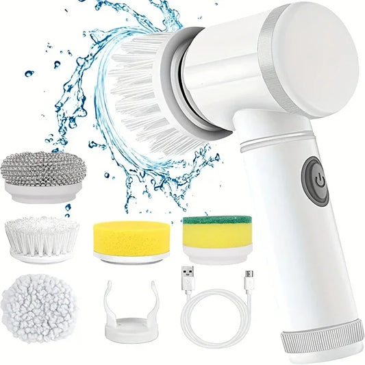5 in1 Electric Spin Scrubber