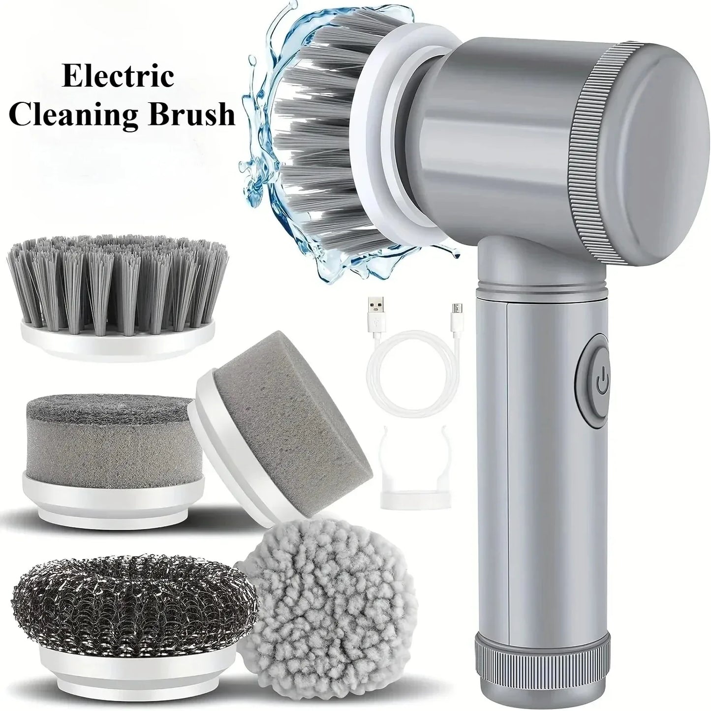 5 in1 Electric Spin Scrubber
