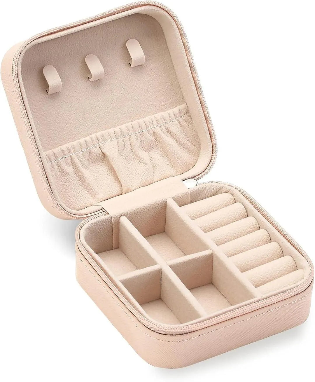 Travel Jewelry Box with Mirror